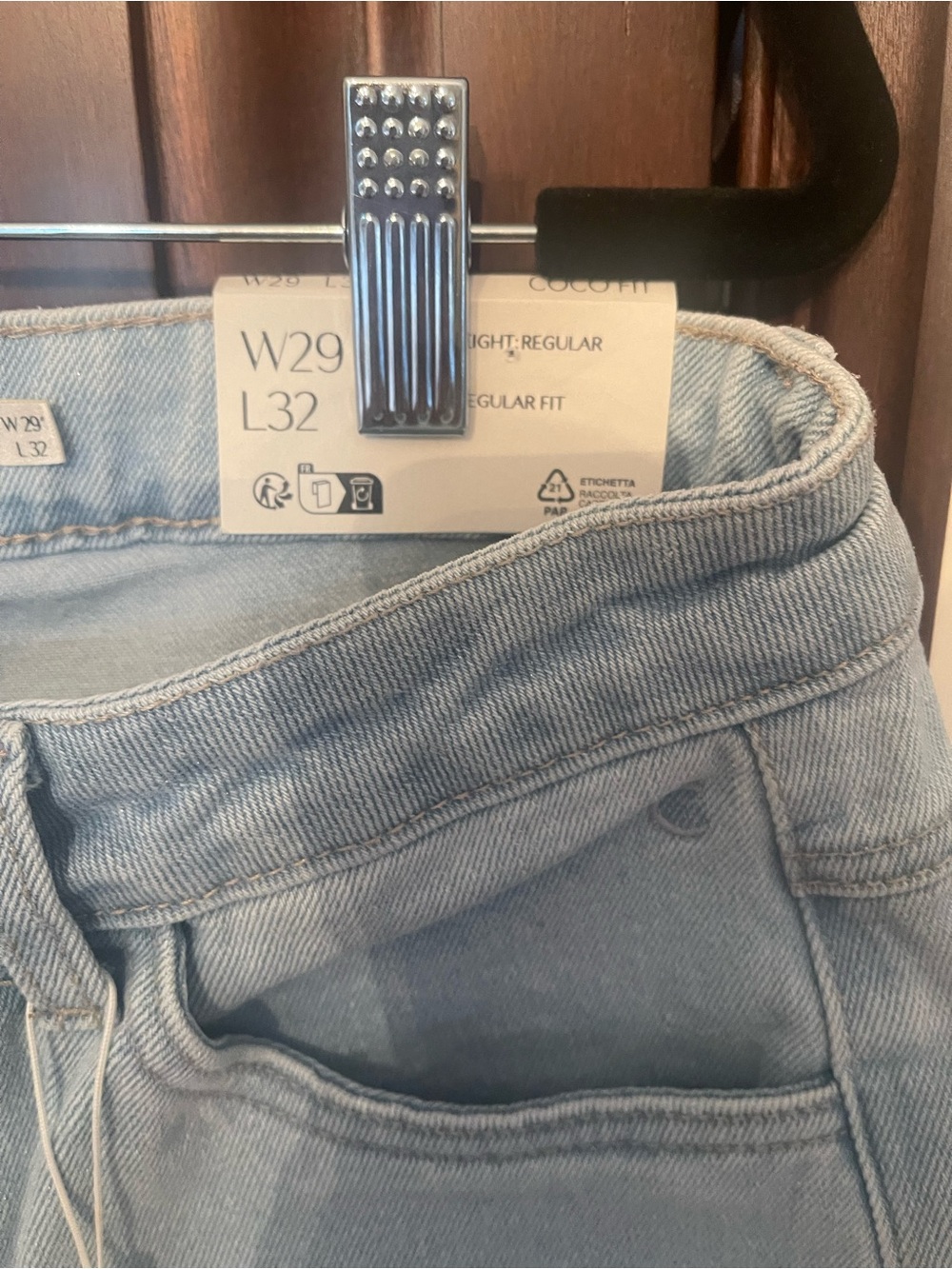 Women’s Light Blue Flared Jeans - Wide Leg Fit